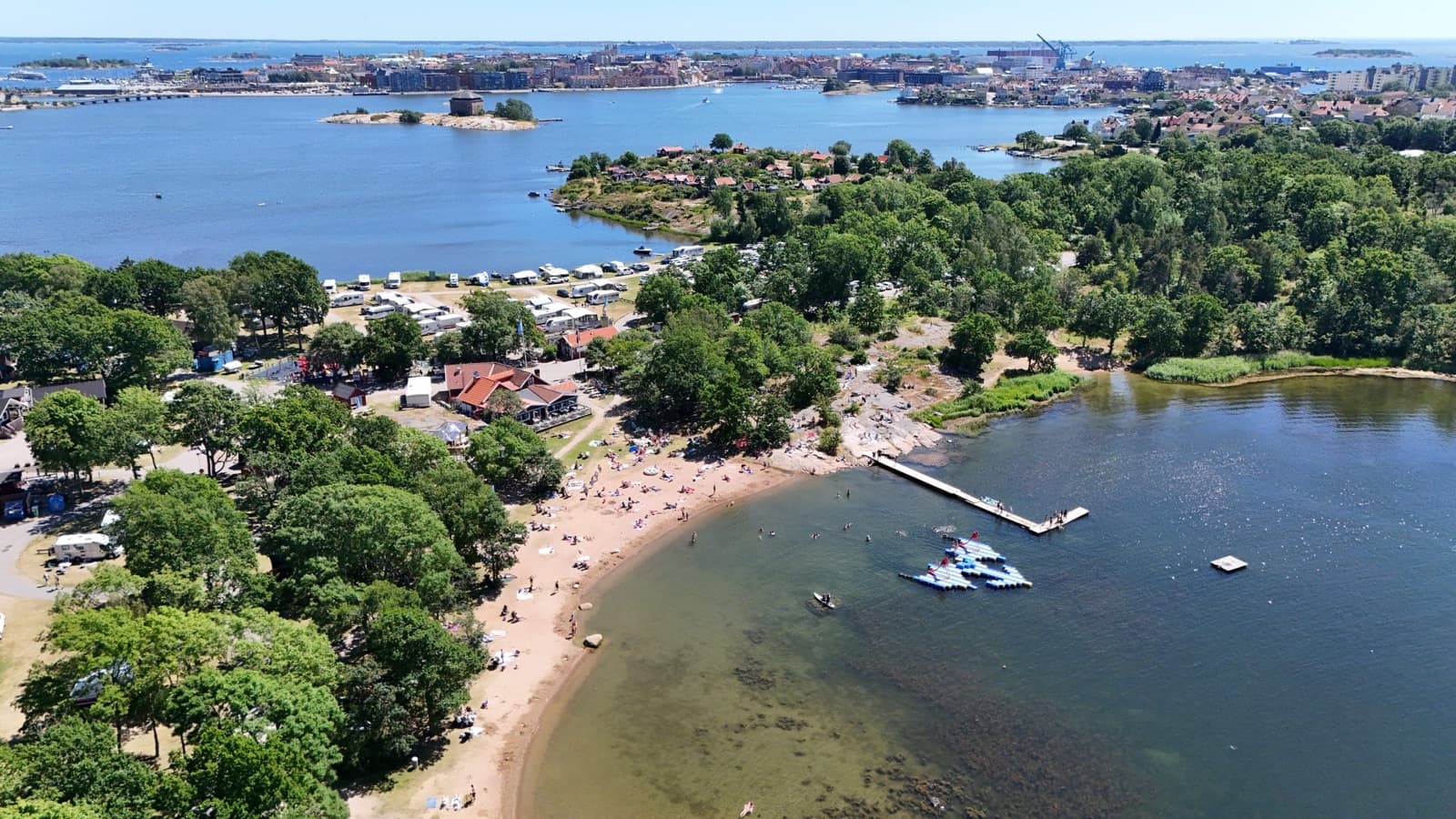 Dragsö Camping, Karlskrona, Blekinge
