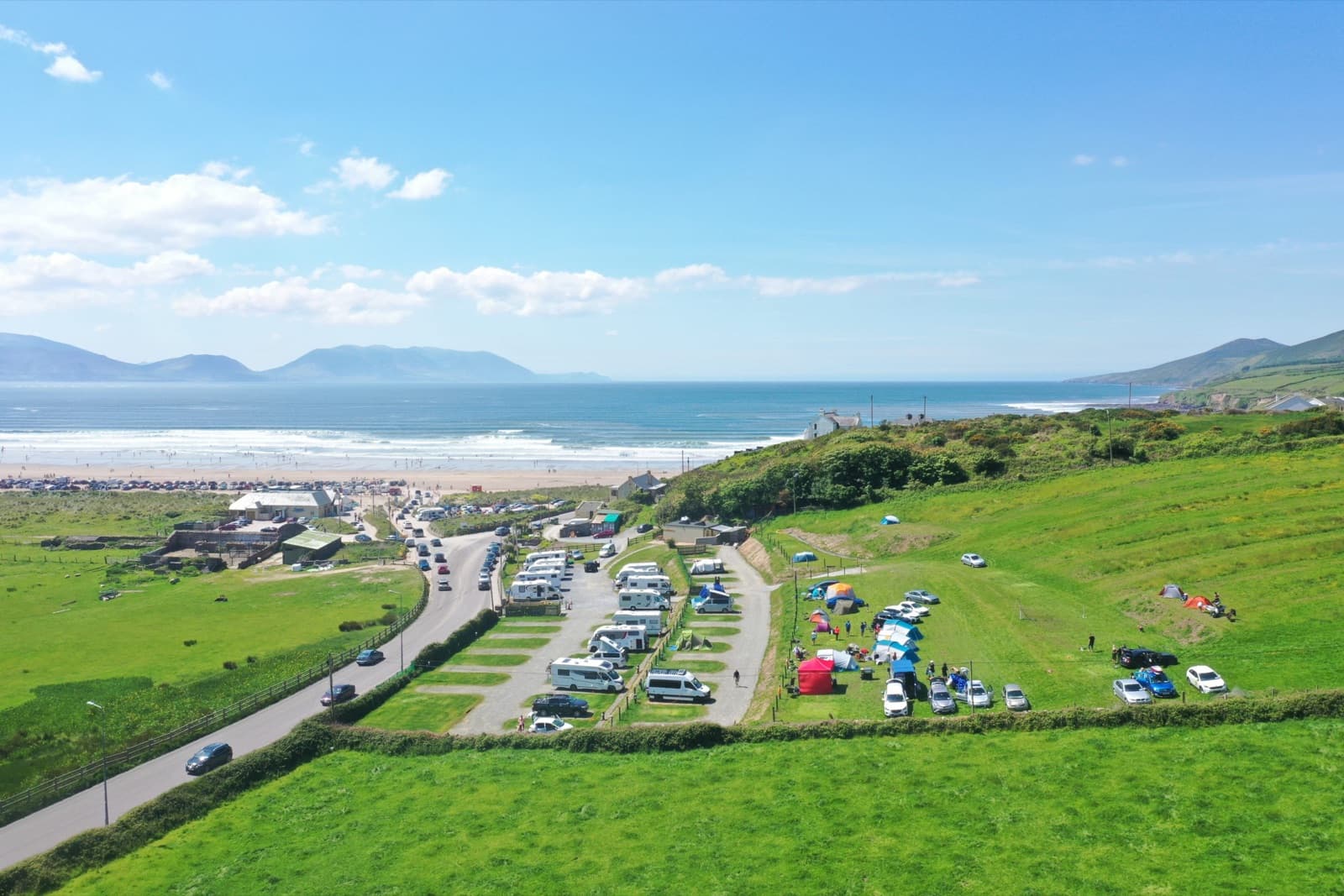 Inch Beach Camping, Inch, County Kerry