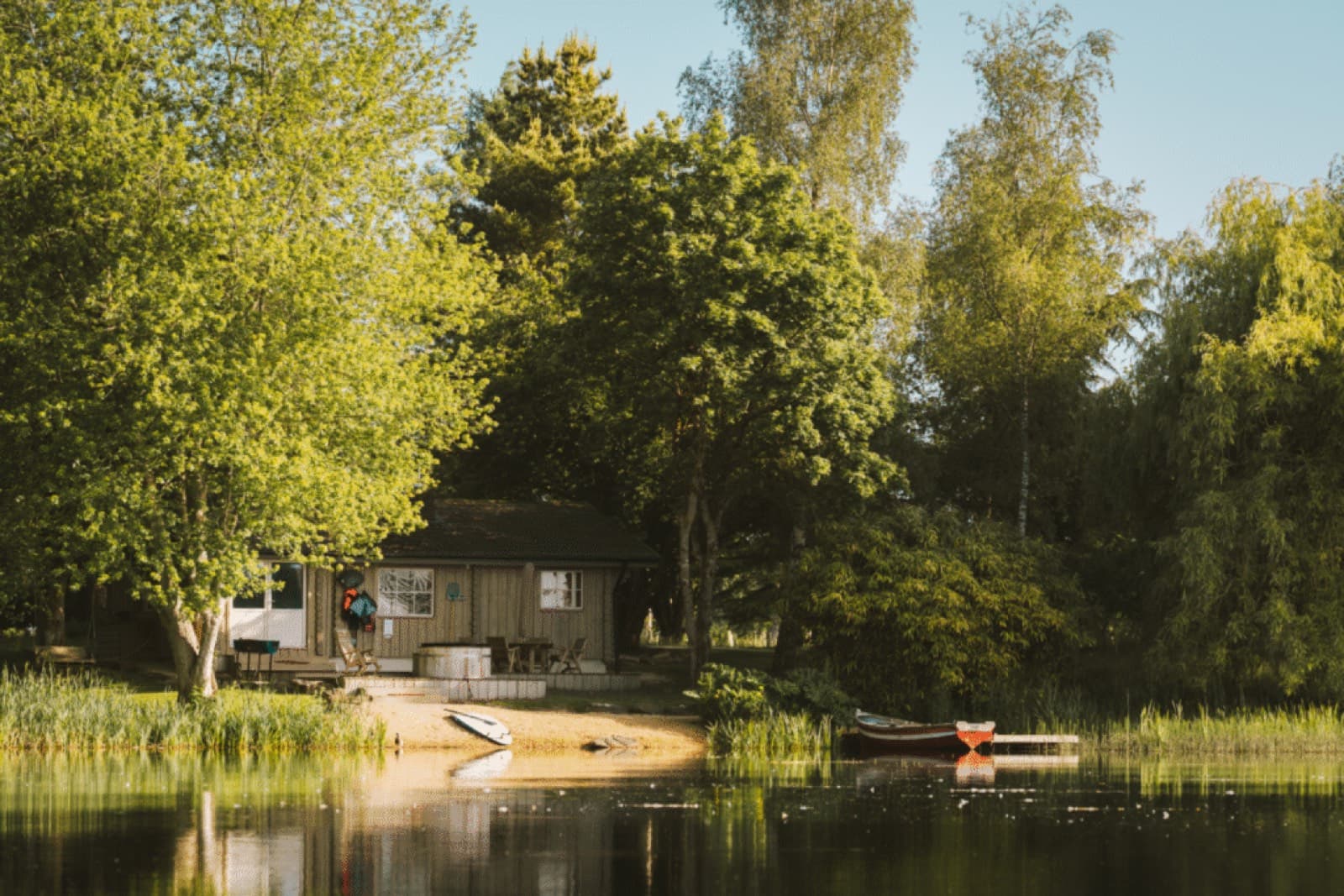 Log House Holidays, Cotswold Water Park, Gloucestershire