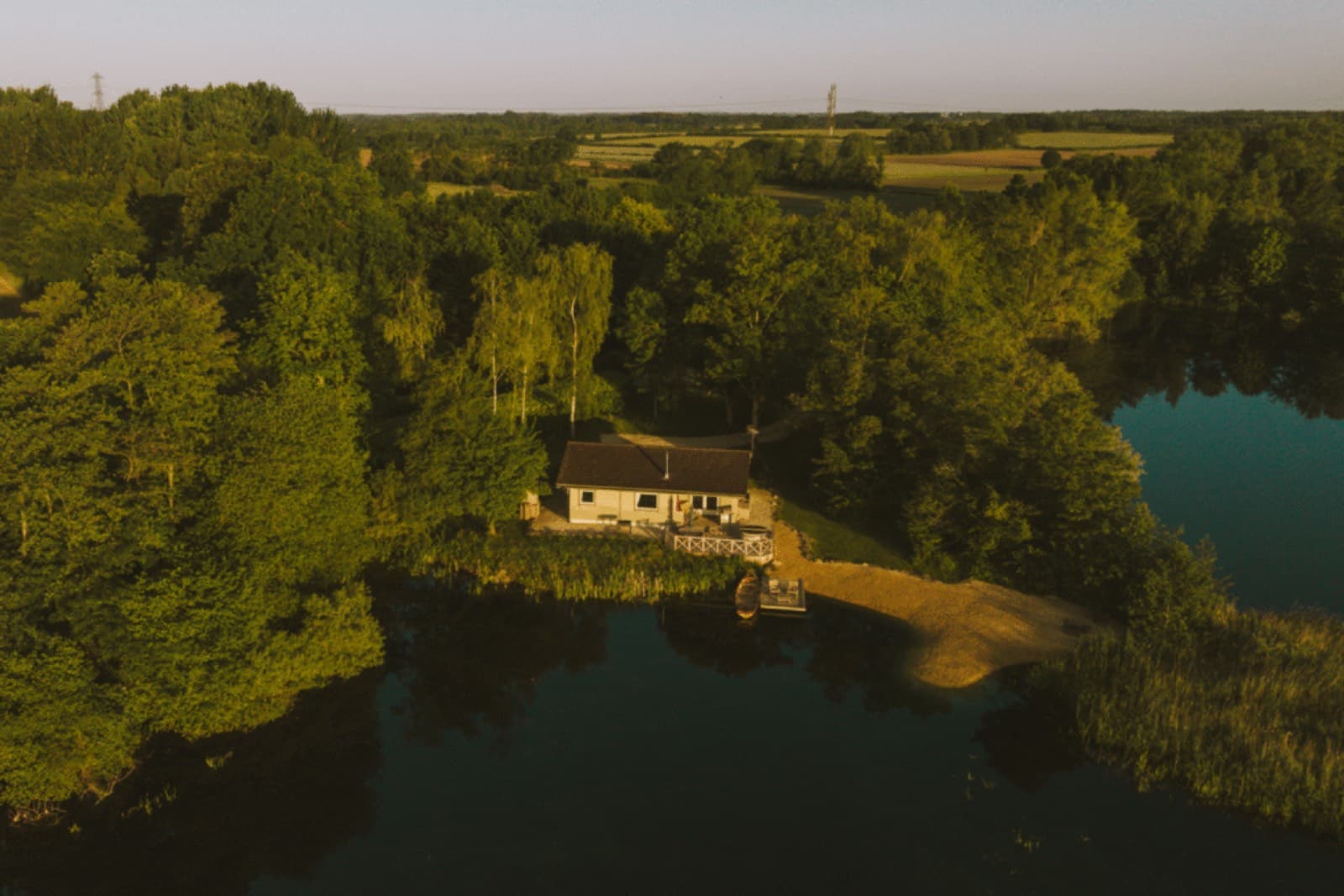 Log House Holidays, Cotswold Water Park, Gloucestershire