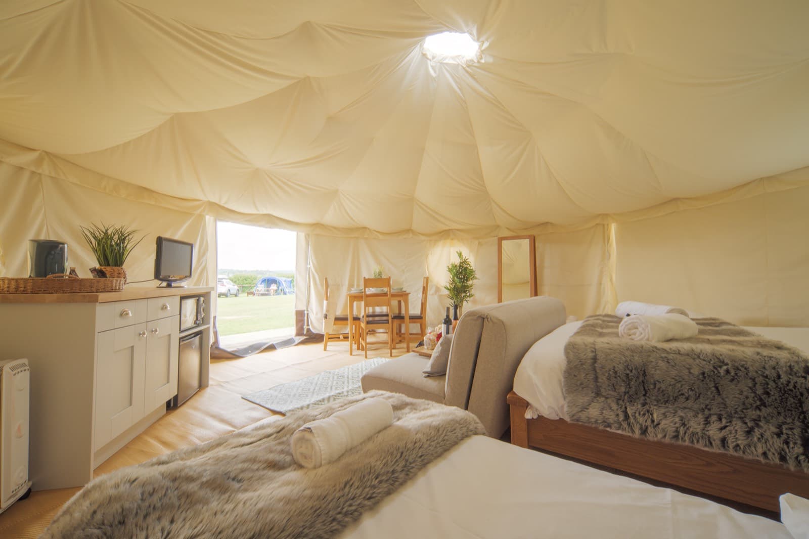 Three Cliffs Bay Holiday Park, Gower Peninsula