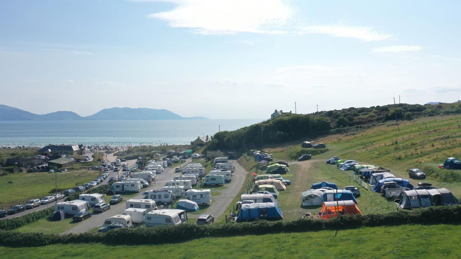 Inch Beach Camping, Inch, County Kerry