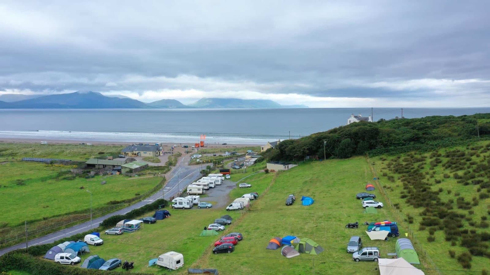 Inch Beach Camping, Inch, County Kerry