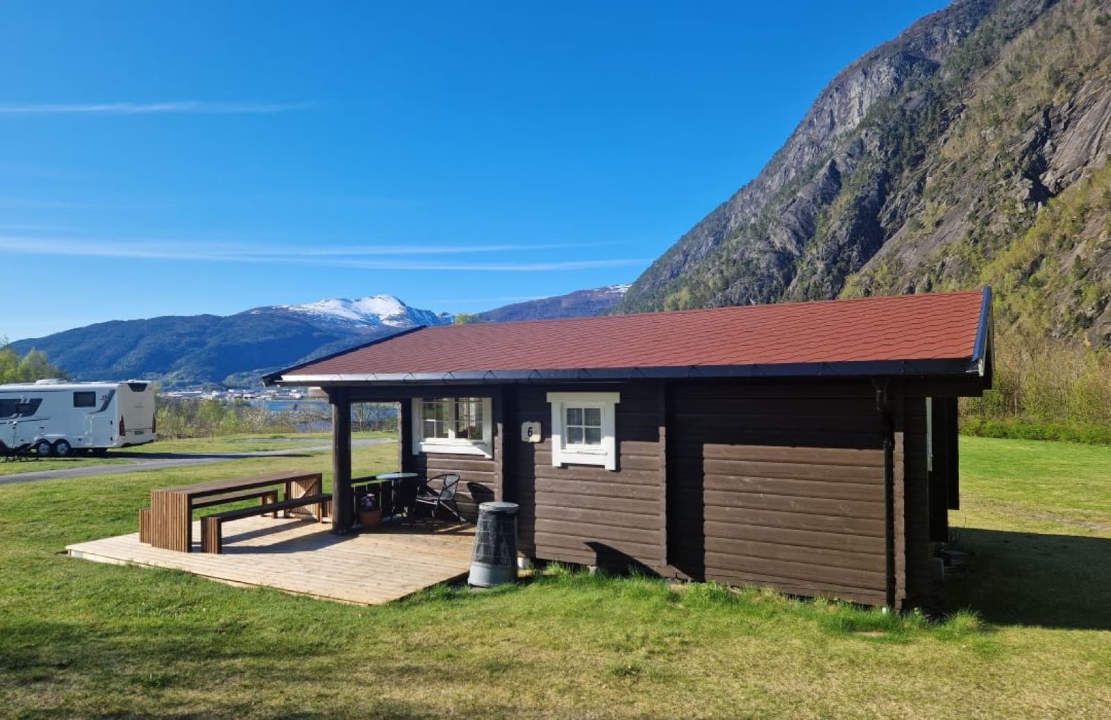 Mjelva Camping og Hytter, Åndalsnes, Fjord Norway