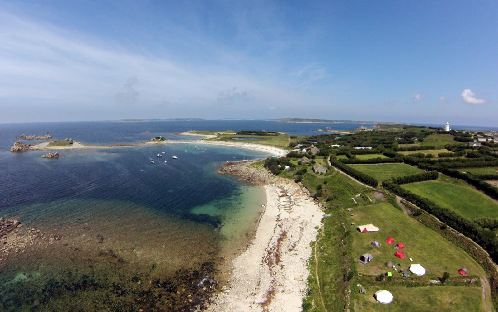 Troytown Farm Campsite, St Agnes, Isles of Scilly